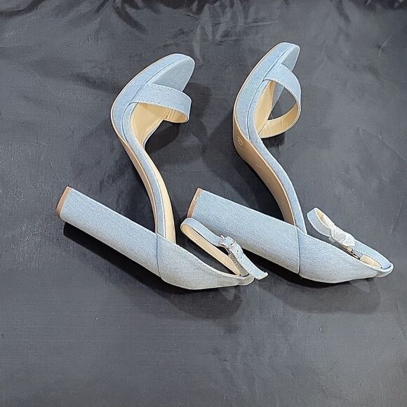 BRAND NEW WILD DIVA LOUNGS BLOCK HIGH HEEL STILETTOS SANDAL - Picture 11 of 15